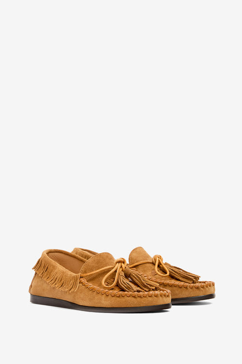 Fitza Fringed Leather Loafers Fitza Fringed Leather Loafers