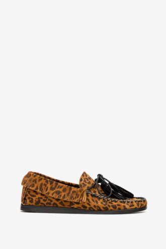 Fitza Printed Leather Loafers