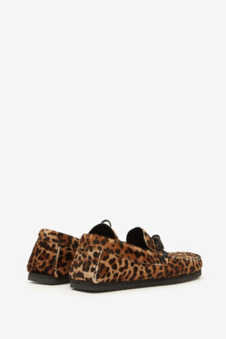 Fitzo Printed Leather Loafers