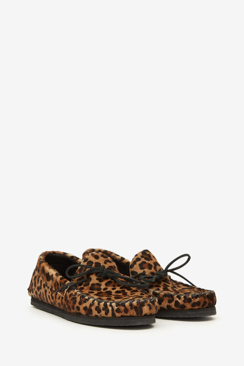 Fitzo Printed Leather Loafers Fitzo Printed Leather Loafers