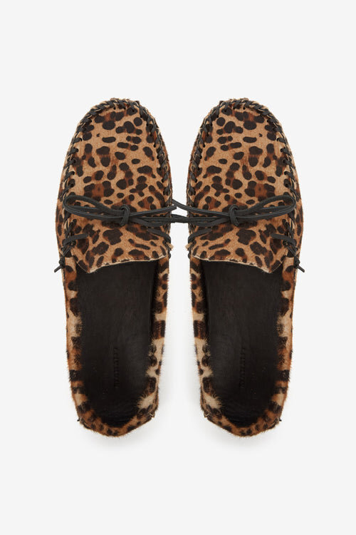 Fitzo Printed Leather Loafers Fitzo Printed Leather Loafers