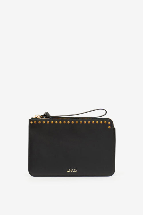 Flat Pouch Leather Clutch Bag Flat Pouch Leather Clutch Bag