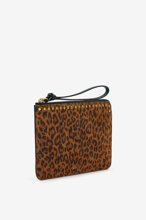 Flat Pouch Leather Clutch Bag Flat Pouch Leather Clutch Bag