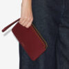 Flat Pouch Leather Clutch Bag Flat Pouch Leather Clutch Bag