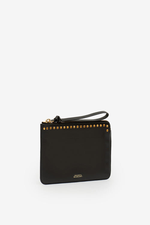 Flat Pouch Leather Clutch Bag Flat Pouch Leather Clutch Bag