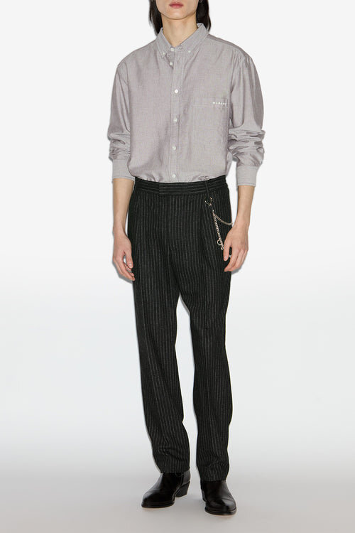 Flavien Striped Wool Suit Pants Flavien Striped Wool Suit Pants