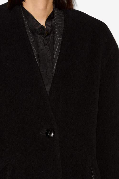 Florane Long Wool Blend Coat Florane Long Wool Blend Coat