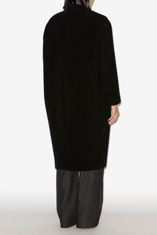 Florane Long Wool Blend Coat Florane Long Wool Blend Coat