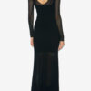 Florie Lace Patchwork Knit Dress