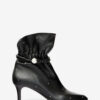 Forla Studded Leather Ankle Boots Forla Studded Leather Ankle Boots