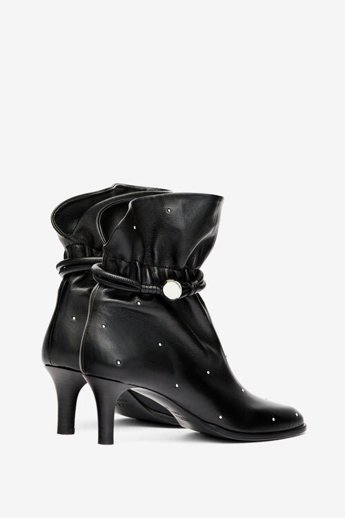 Forla Studded Leather Ankle Boots Forla Studded Leather Ankle Boots