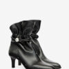 Forla Studded Leather Ankle Boots Forla Studded Leather Ankle Boots