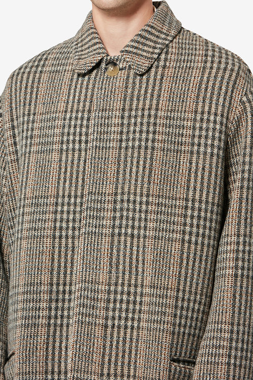 Franco Prince-Of-Wales Check Virgin Wool Coat Franco Prince-Of-Wales Check Virgin Wool Coat