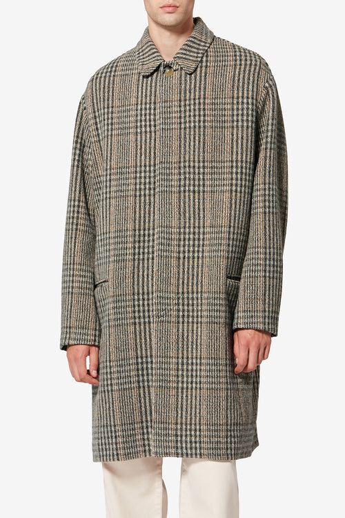 Franco Prince-Of-Wales Check Virgin Wool Coat Franco Prince-Of-Wales Check Virgin Wool Coat