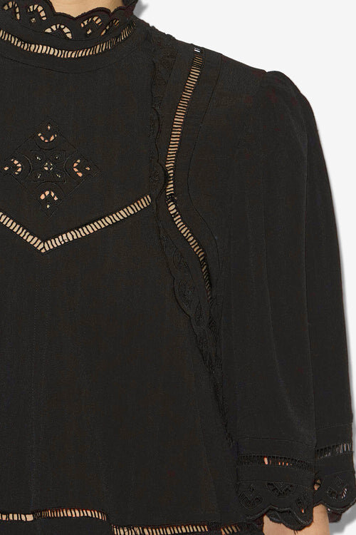 Frany English Embroidery Top Frany English Embroidery Top