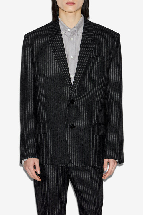 Freddie Striped Wool Suit Jacket Freddie Striped Wool Suit Jacket