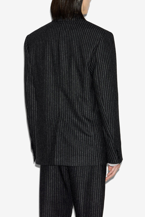 Freddie Striped Wool Suit Jacket Freddie Striped Wool Suit Jacket