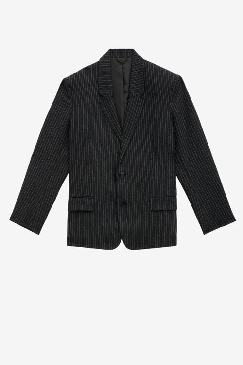 Freddie Striped Wool Suit Jacket Freddie Striped Wool Suit Jacket