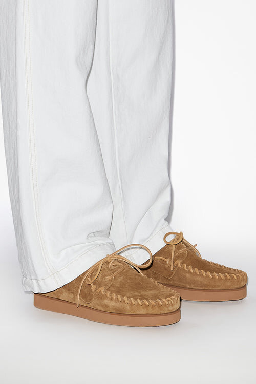 Fylan Suede Calfskin Leather Loafers Fylan Suede Calfskin Leather Loafers