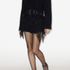 Fyma Short Belted Virgin Wool Jacket Fyma Short Belted Virgin Wool Jacket