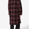 Gabriel Long Checkered Wool Coat Gabriel Long Checkered Wool Coat
