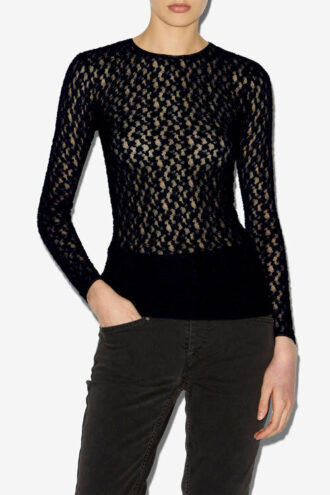 Gaelle Long-Sleeve Lace Top Gaelle Long-Sleeve Lace Top