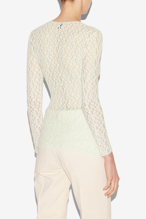 Gaelle Long-Sleeve Lace Top Gaelle Long-Sleeve Lace Top