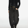 Gaetane Draped Jersey Top
