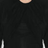 Gaetane Draped Jersey Top