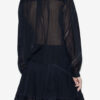 Gaia Blouse in Plain-Colored Cotton Voile Gaia Blouse in Plain-Colored Cotton Voile