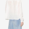 Gaia Blouse in Plain-Colored Cotton Voile Gaia Blouse in Plain-Colored Cotton Voile