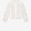 Gaia Blouse in Plain-Colored Cotton Voile Gaia Blouse in Plain-Colored Cotton Voile