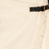 Galla Cotton and Linen Wrap Skirt
