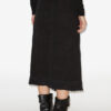 Galla Cotton and Linen Wrap Skirt