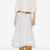 Garliana Long Cotton and Lace Skirt Garliana Long Cotton and Lace Skirt