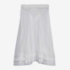 Garliana Long Cotton and Lace Skirt Garliana Long Cotton and Lace Skirt