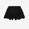 Geana Frilly Cotton and Lace Shorts Geana Frilly Cotton and Lace Shorts