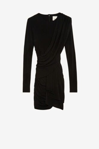 Georgia Draped Flowing Jersey Dress Georgia Draped Flowing Jersey Dress