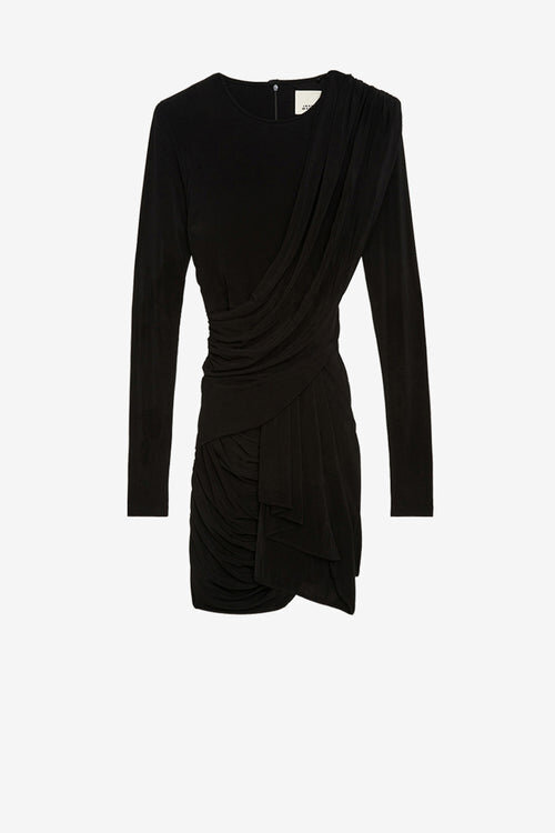 Georgia Draped Flowing Jersey Dress Georgia Draped Flowing Jersey Dress