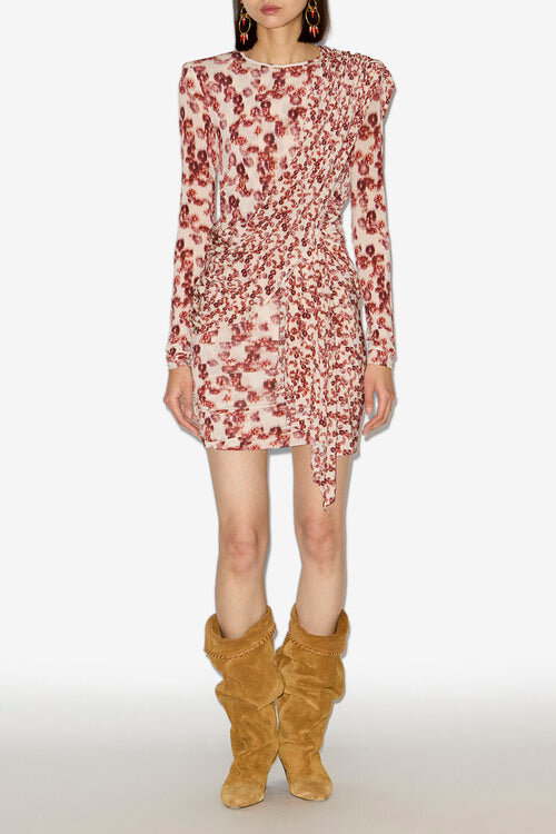 Georgia Draped Flowing Jersey Dress Georgia Draped Flowing Jersey Dress