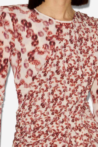 Georgia Draped Flowing Jersey Dress Georgia Draped Flowing Jersey Dress