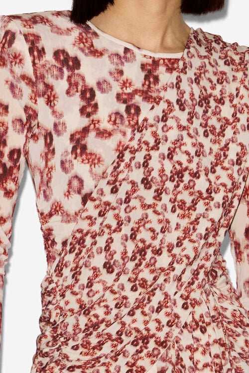 Georgia Draped Flowing Jersey Dress Georgia Draped Flowing Jersey Dress