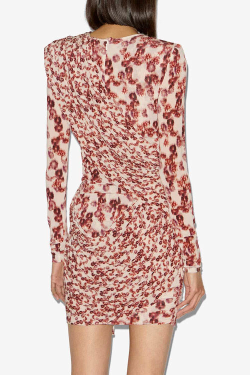 Georgia Draped Flowing Jersey Dress Georgia Draped Flowing Jersey Dress