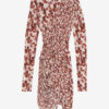 Georgia Draped Flowing Jersey Dress Georgia Draped Flowing Jersey Dress