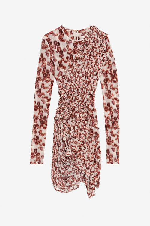Georgia Draped Flowing Jersey Dress Georgia Draped Flowing Jersey Dress