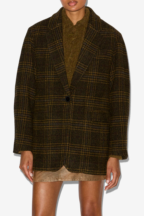 Gesina Checkered Suit Jacket Gesina Checkered Suit Jacket