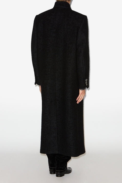 Gil Long Brushed Wool Coat Gil Long Brushed Wool Coat