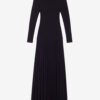 Gisole Long Fine Crepe Knit Dress Gisole Long Fine Crepe Knit Dress