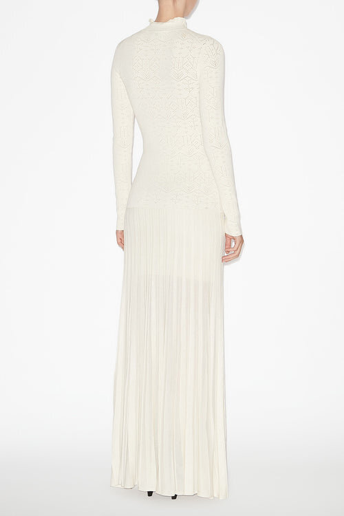 Gisole Long Fine Crepe Knit Dress Gisole Long Fine Crepe Knit Dress