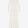 Gisole Long Fine Crepe Knit Dress Gisole Long Fine Crepe Knit Dress